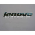 Logotipo de ordenador personalizado electroform nickel label